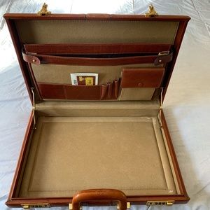 ‘80’s leather briefcase